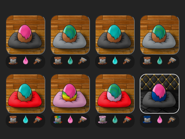 Züchte mit deinen Ferries und sei gespannt auf das Ergebnis. Vielleicht bekommst du ja auch eine Zuchtfarbe?