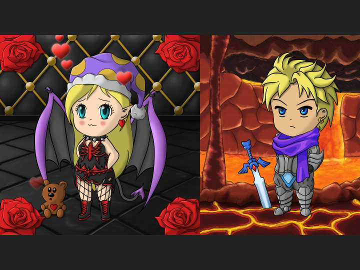 Ziehe deinen Chibi um, wie es dir gefällt. Du kannst sein wer du willst.